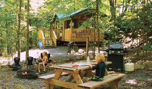 Deluxe Studio Cabin at Ivy Lea KOA