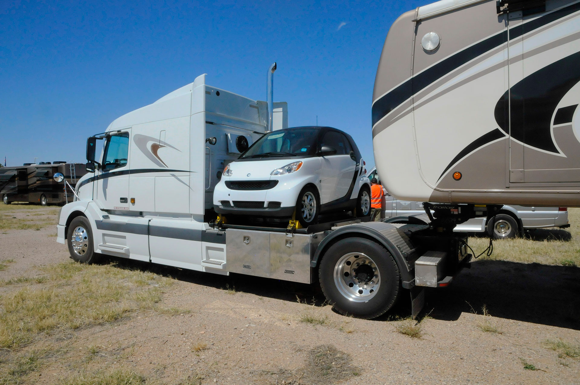 Pulling A Car Behind A Motorhome