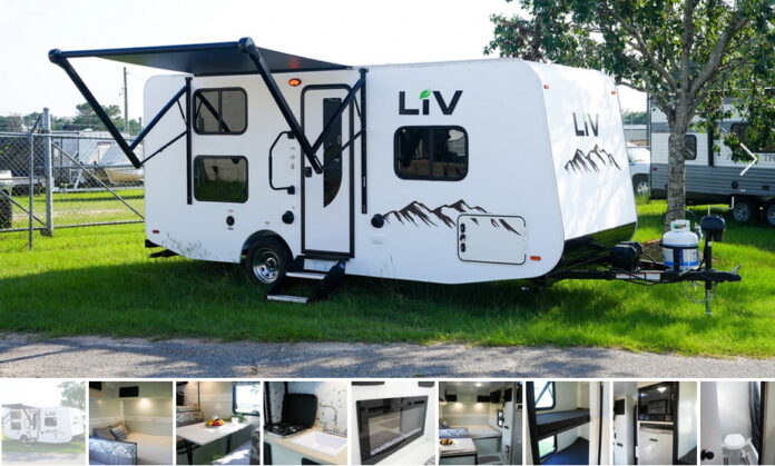 New RVs For 2024 17 Cool Compact Towable And Off Road Travel Trailers   LIV RV 19BHD Travel Trailer 696x419 