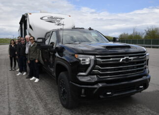 A visit to the GM Canada McLaughlin Test Track for the Chevrolet Trailering Boot Camp