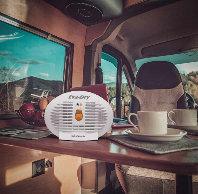 The E-500 High-Capacity Renewable Small Dehumidifier is an excellent addition to your camping repertoire with its convenient size and instant plug-and-play setup straight out of the box.