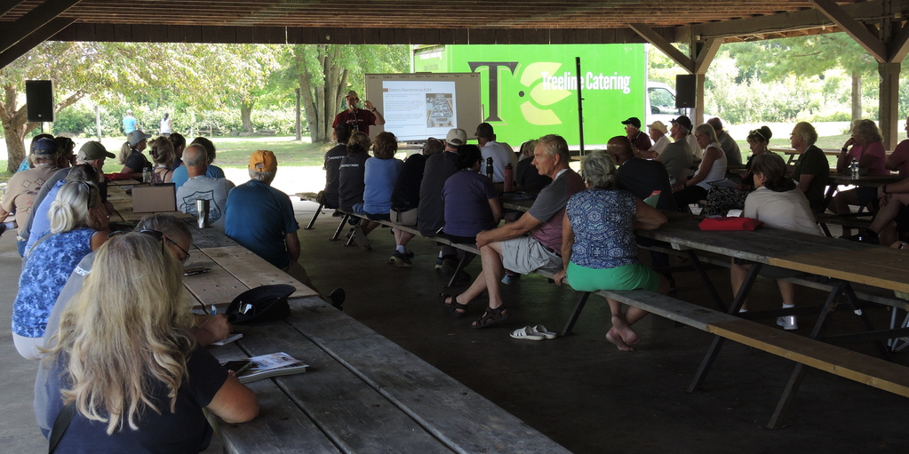 Tech seminars at the Roadtrek 50th Anniversary Rally were presented by the Roadtrek International FMCA chapter, who were instrumental in the planning and organization of the event.