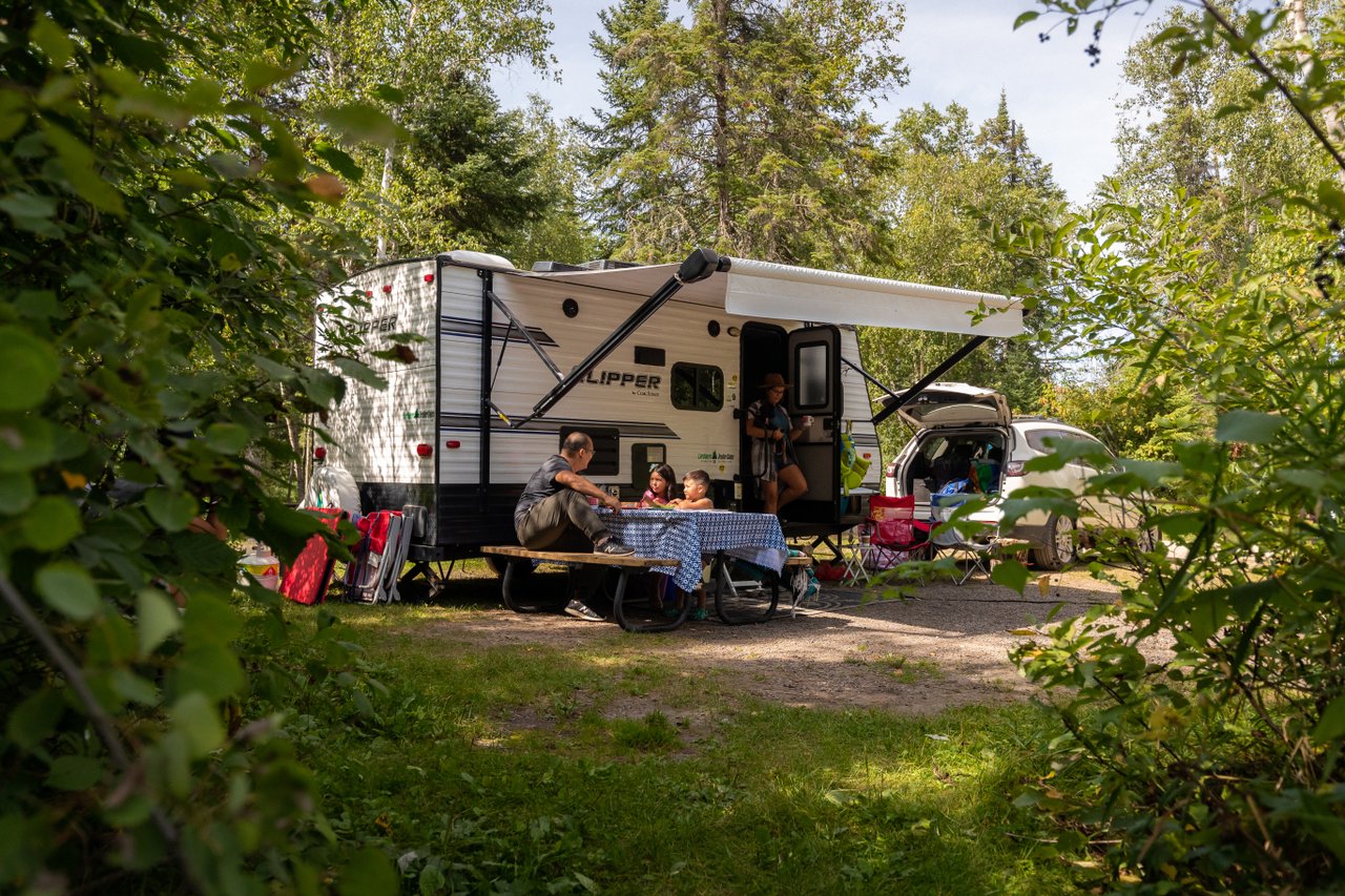 Camping at Falcon Lake in Manitoba's Provincial Parks - May Contain Studio photo courtesy Travel Manitoba.