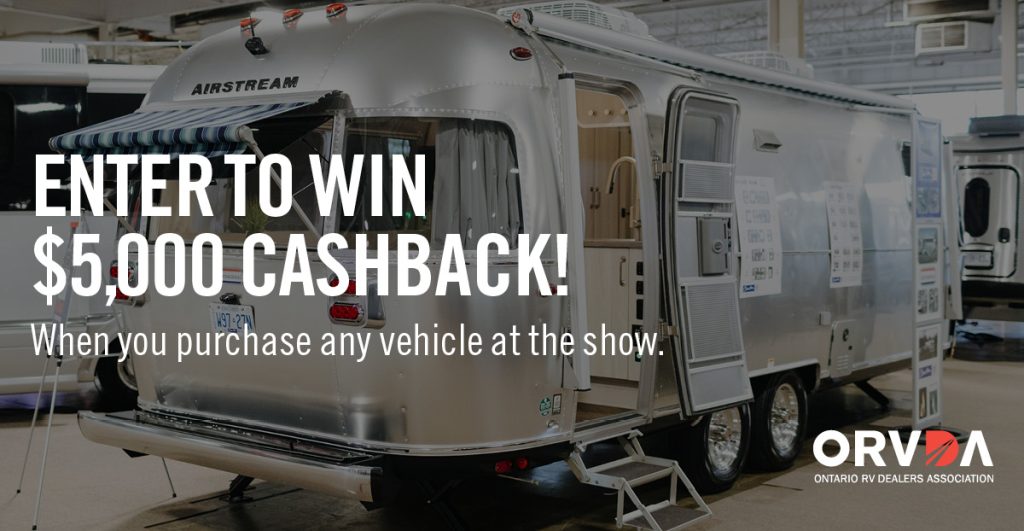 Toronto Fall RV Show - Cashback contest