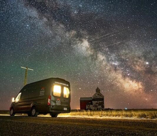 Karma Campervans are designed to be fully off-grid and perfect for boondocking, making them the perfect accommodation for aurora chasing.