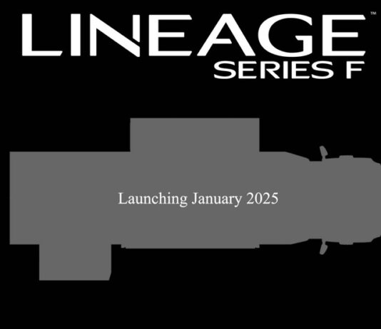 The Grand Design Lineage Series F will be unveiled at the Florida RV Show in Tampa January 15-19, 2025