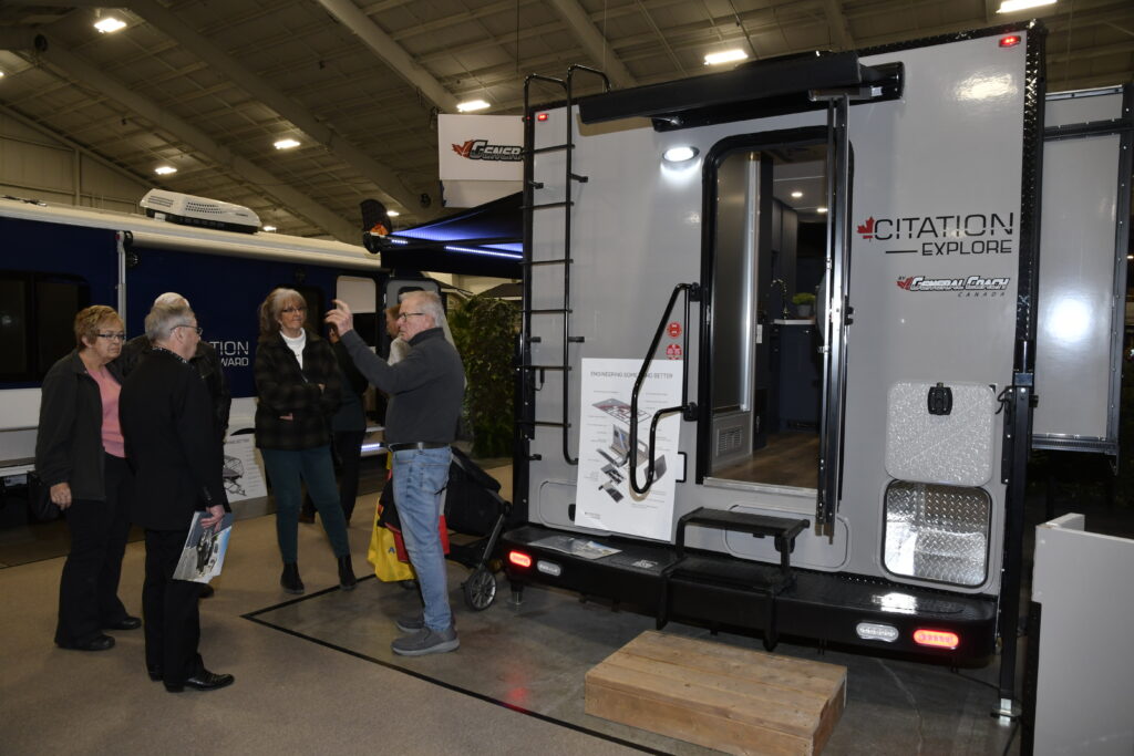 RVs of all types will be on display at the Toronto Spring Camping and RV Show