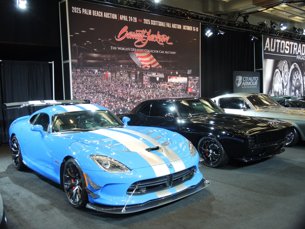 See some of the most spectacular cars at the Barrett Jackson display in the Auto Exotica exhibit at the Canadian International Auto Show.