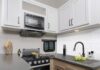 Revive backsplash in Subway White will rejuvenate your RV galley